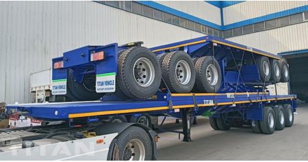 Superlink Flat Deck Trailer will be sent to Namibia
