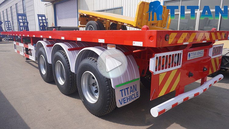 40 Foot Flatbed Semi Trailer for Sale in Namibia Windhoek