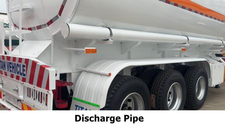 Tri Axle Diesel Tanker Trailer for Sale in Namibia
