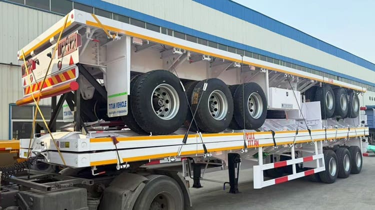 3 Axle Flatbed Semi Trailer for Sale in Namibia