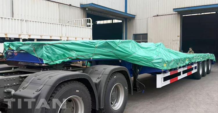 3 Axle Low Loader Trailer will be sent to Namibia
