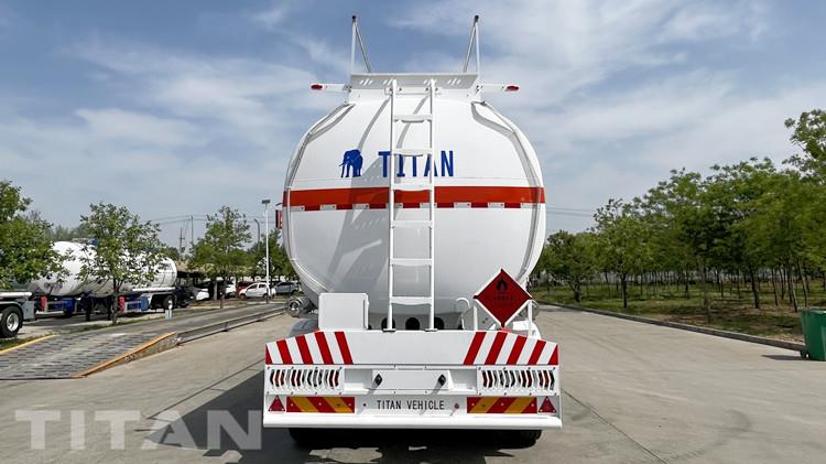 45000 Liters Fuel Tanker Trailer for Sale in Namibia