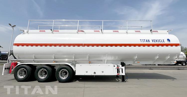 45000 Liters Fuel Tanker Trailer for Sale in Namibia