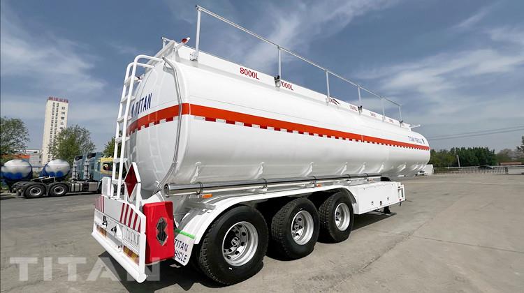 45000 Liters Fuel Tanker Trailer for Sale in Namibia