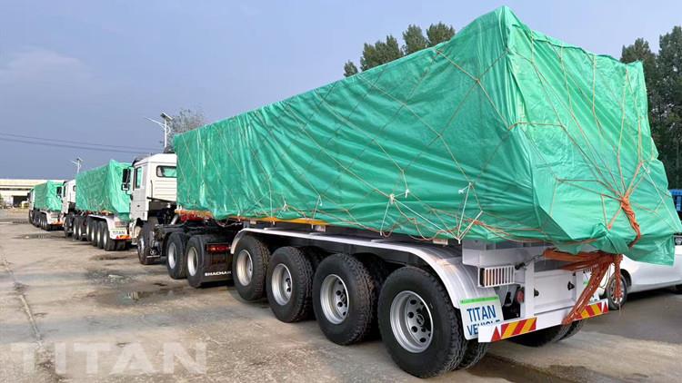 4 Axle Dump Semi Trailer for Sale in Namibia
