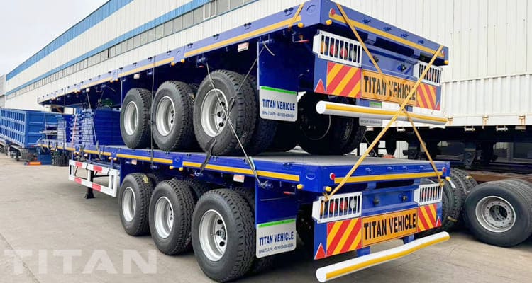 3 Axle Flatbed Semi Trailer for Sale in Namibia