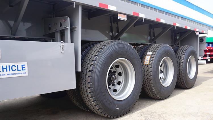 12m Tri Axle Flatbed Trailer for Sale Near Me in Namibia Windhoek