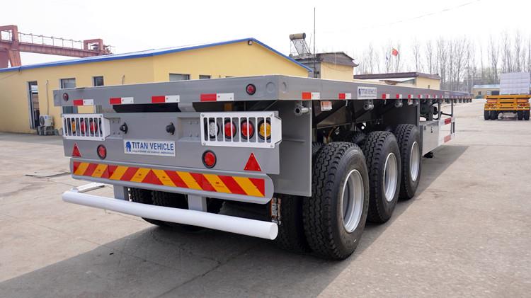 12m Tri Axle Flatbed Trailer for Sale Near Me in Namibia Windhoek