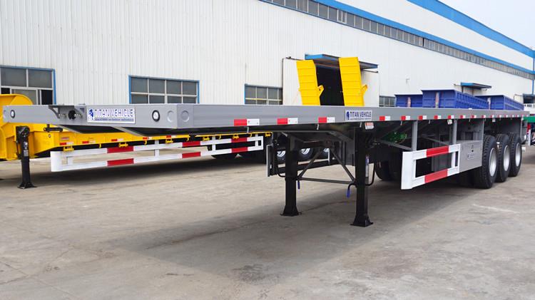 12m Tri Axle Flatbed Trailer for Sale Near Me in Namibia Windhoek