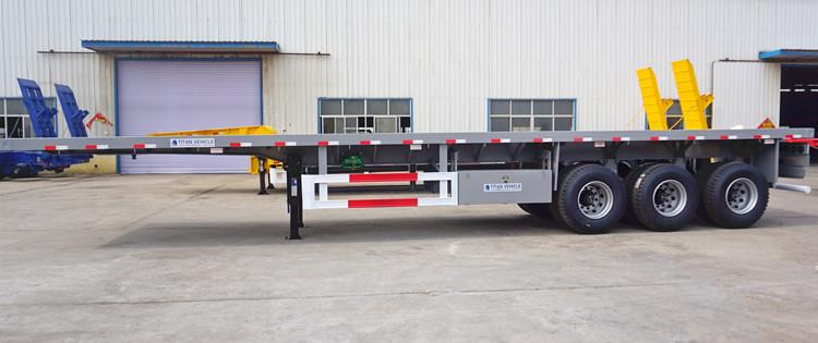 12m Tri Axle Flatbed Trailer for Sale Near Me in Namibia Windhoek