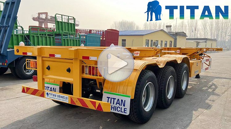 40 FT Container Skeleton Trailer for Sale in Windhoek Namibia