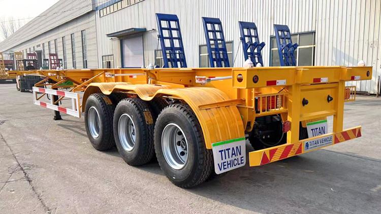 40 FT Container Skeleton Trailer for Sale in Windhoek Namibia