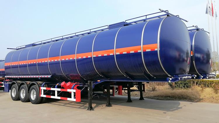 Stainless Steel Oil Tanker Trailers for Sale in Namibia Walvis Bay
