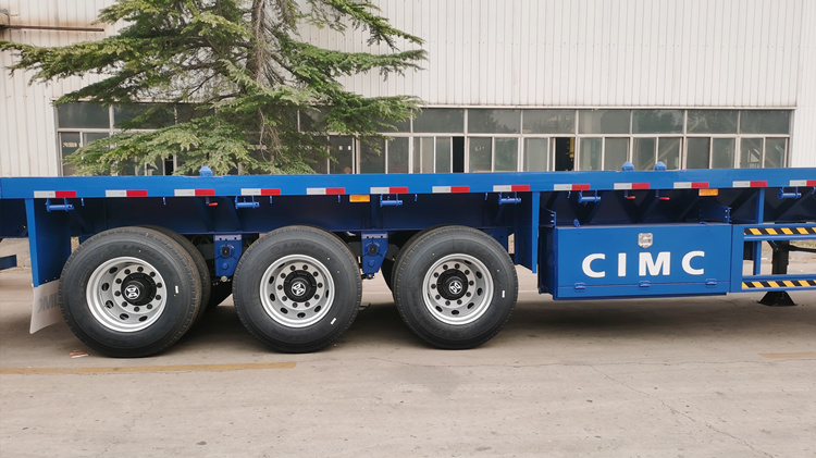 CIMC 40FT Container Flatbed Trailer for Sale Near Me in Namibia