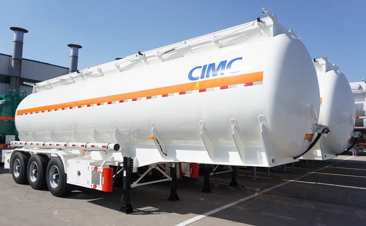 CIMC 45000 Liters Diesel Fuel Tanker Trailer for Sale in Namibia