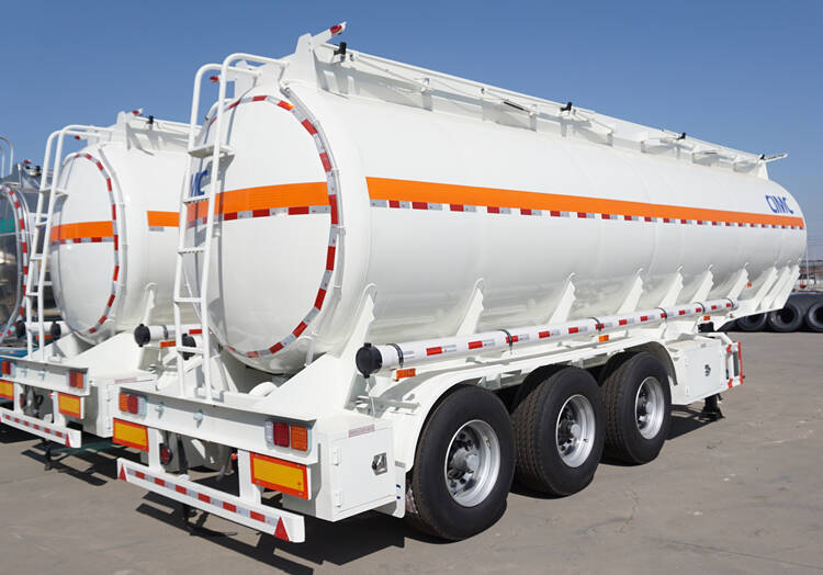 CIMC 45000 Liters Diesel Fuel Tanker Trailer for Sale in Namibia