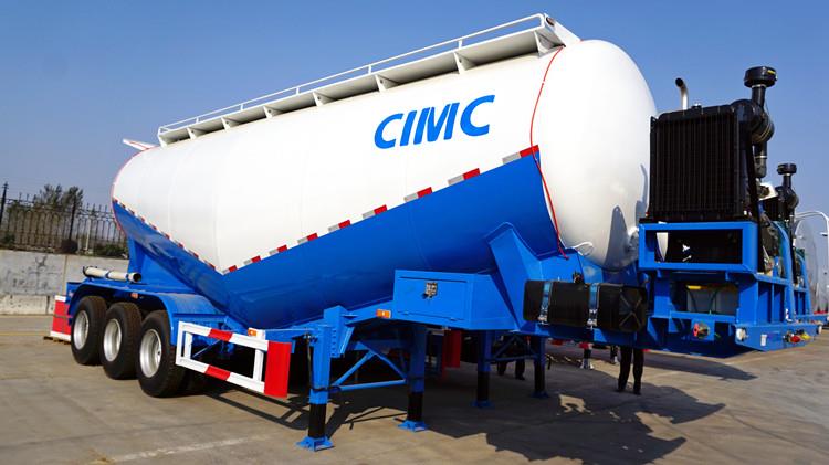 CIMC 3 Axle Dry Bulk Cement Tanker Trailer for Sale in Namibia