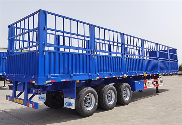 CIMC Animal Transport Livestock Trailer for Sale in Namibia