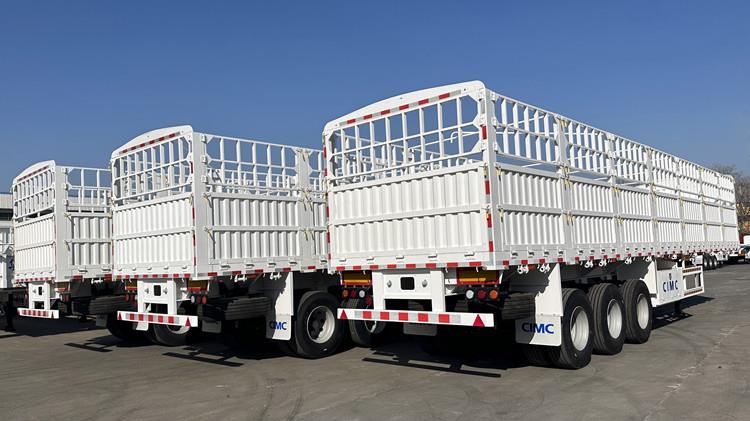 CIMC 3 Axle 60 Ton Fence Semi Trailer for Sale in Namibia