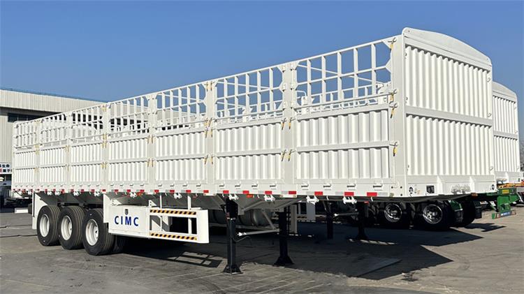 CIMC 3 Axle 60 Ton Fence Semi Trailer for Sale in Namibia