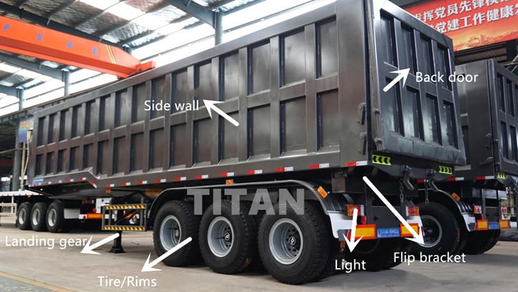 Dump Trailer for Sale | Dump Truck Trailer Prices in Namibia Walvis Bay