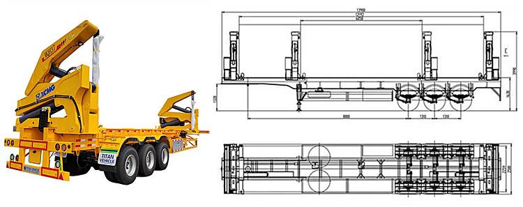 Steelbro Container Side Loader Trailer for Sale in Namibia Windhoek