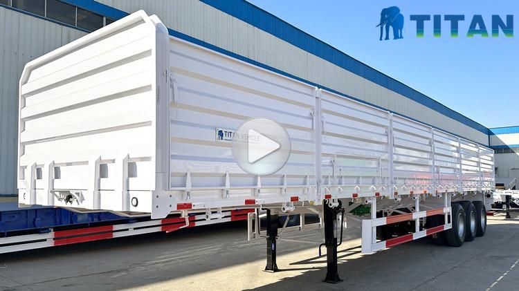 Sidewall Trailer - Tri Axle Grain Trailer for Sale in Nambia