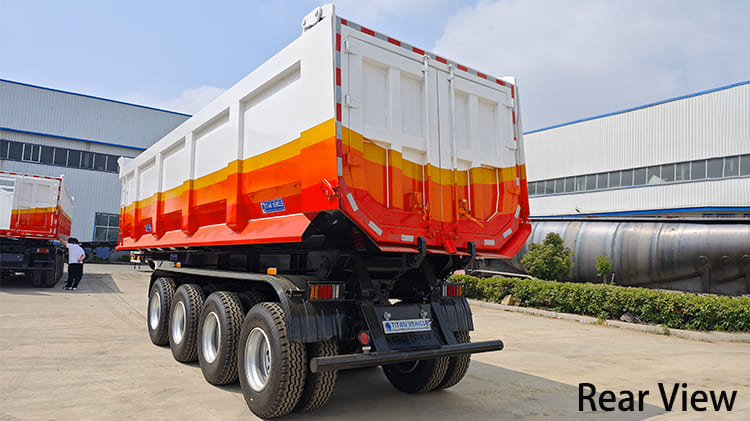 4 Axle Hydraulic Dump Trailer for Sale in Namibia