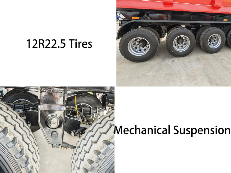 4 Axle Hydraulic Dump Trailer for Sale in Namibia