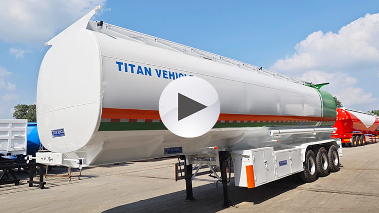 3 Axle 40000 Liters Oil Tanker Trailers for Sale in Namibia