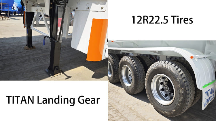 3 Axle 40000 Liters Oil Tanker Trailers for Sale in Namibia