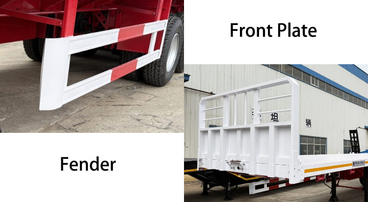 4 Axle Flatbed Truck Trailer for Sale in Namibia