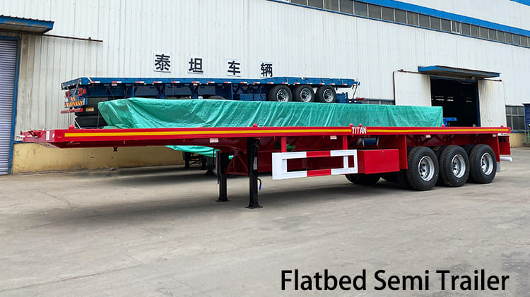 3 Axle Flatbed Semi Trailer for Sale in Namibia