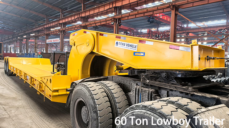 2 Axle 60 Ton Lowboy Trailer for Sale in Namibia