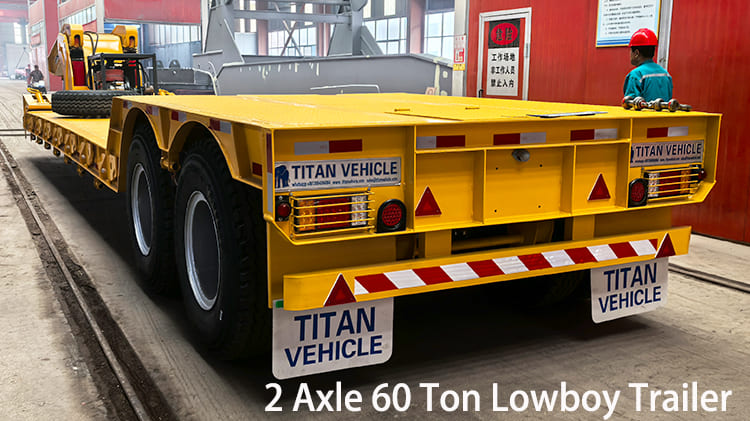 2 Axle 60 Ton Lowboy Trailer for Sale in Namibia