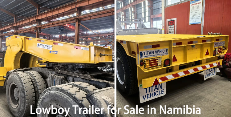 2 Axle 60 Ton Lowboy Trailer for Sale in Namibia