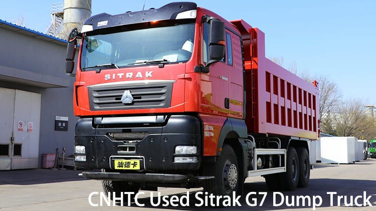CNHTC Used Sitrak G7 Dump Truck for Sale in Namibia