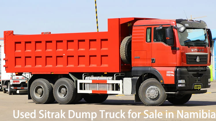 CNHTC Used Sitrak G7 Dump Truck for Sale in Namibia