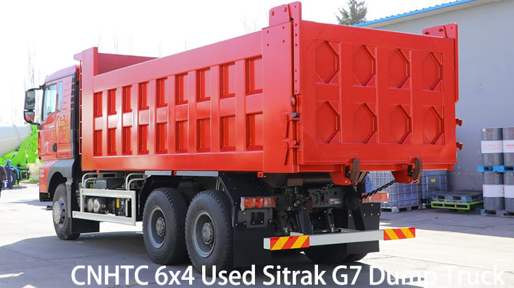 CNHTC Used Sitrak G7 Dump Truck for Sale in Namibia