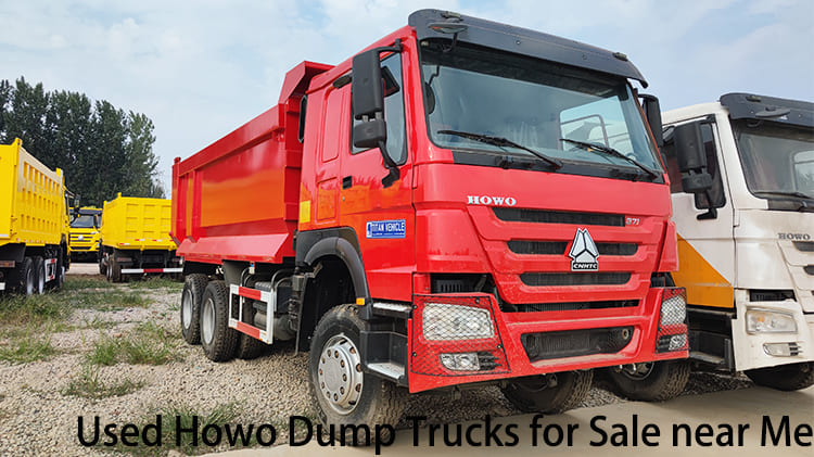 ZZ3257 Used Howo Dump Trucks for Sale near Me in Namibia