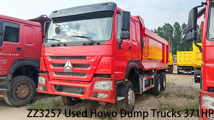 ZZ3257 Used Howo Dump Trucks for Sale near Me in Namibia
