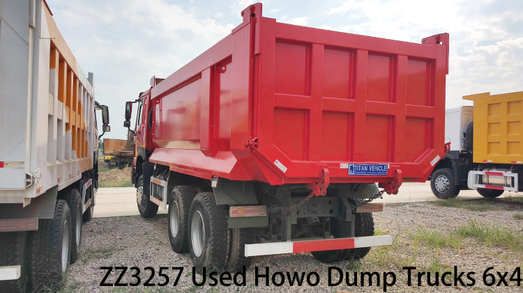 ZZ3257 Used Howo Dump Trucks for Sale near Me in Namibia