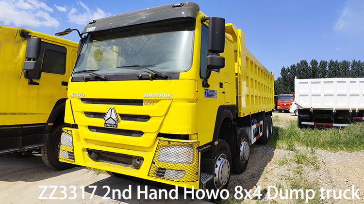 ZZ3317 2nd Hand Howo 8x4 Dump truck for Sale in Namibia