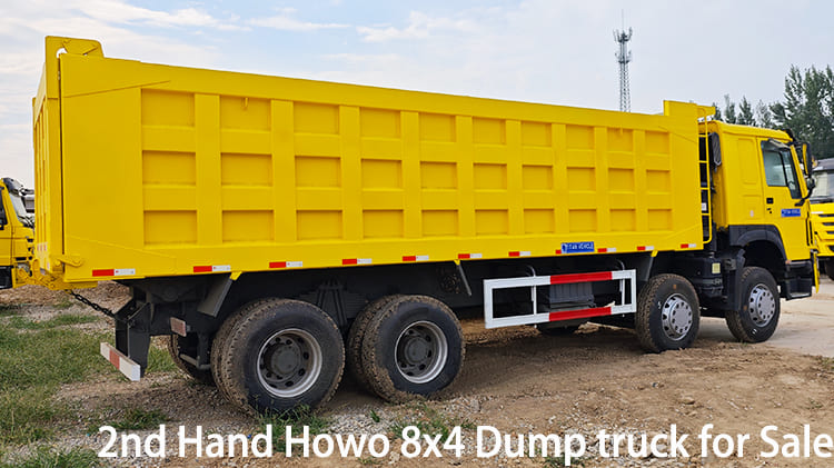 ZZ3317 2nd Hand Howo 8x4 Dump truck for Sale in Namibia