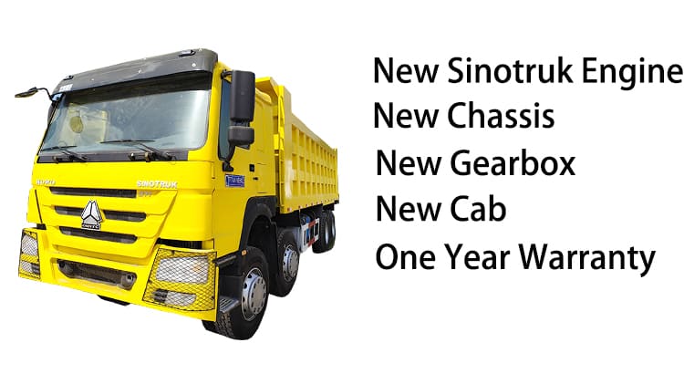 ZZ3317 2nd Hand Howo 8x4 Dump truck for Sale in Namibia