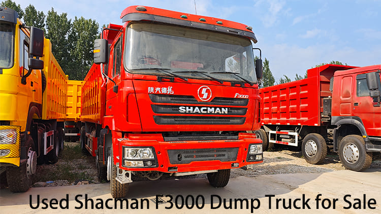 Used Shacman F3000 8x4 Dump Truck for Sale in Namibia Windhoek