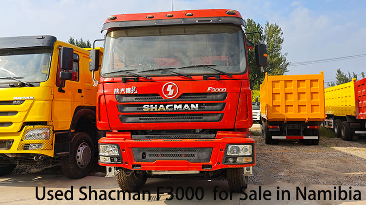 Used Shacman F3000 8x4 Dump Truck for Sale in Namibia Windhoek