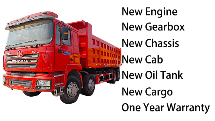 Used Shacman F3000 8x4 Dump Truck for Sale in Namibia Windhoek