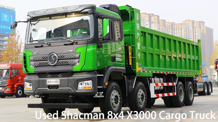 SX3319 Used Shacman 8x4 X3000 Cargo Truck for Sale in Namibia