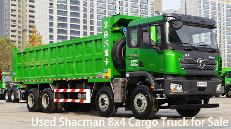 SX3319 Used Shacman 8x4 X3000 Cargo Truck for Sale in Namibia